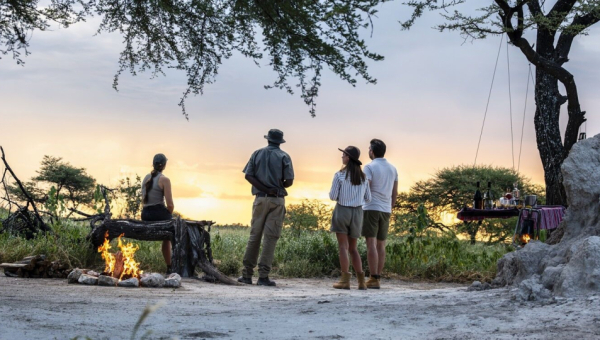 Safari a piedi in Namibia